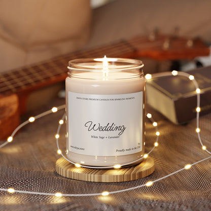 'Premium Wedding' - Scented soy wax candle