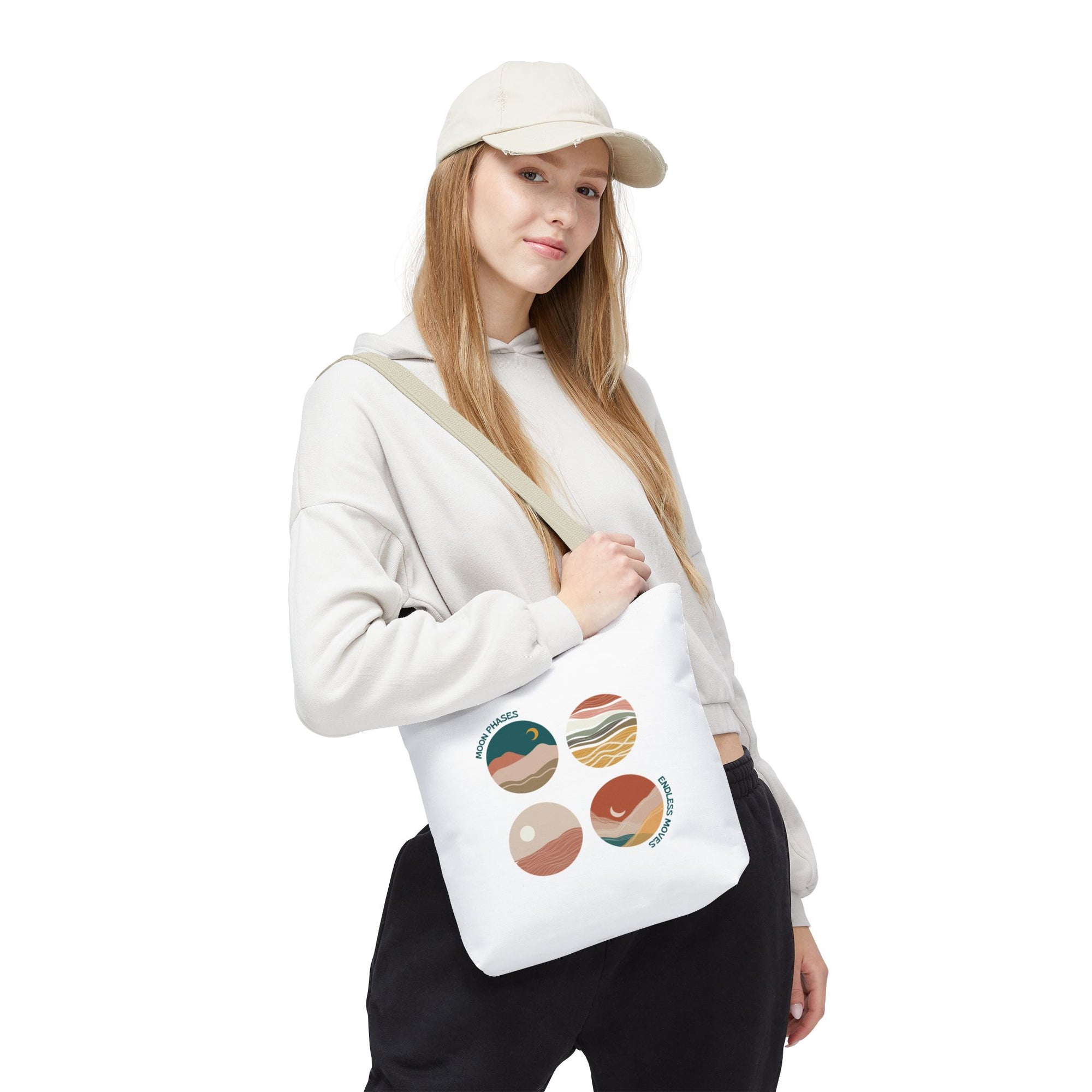 Moon Phases Astrology Lovers Tote Bag