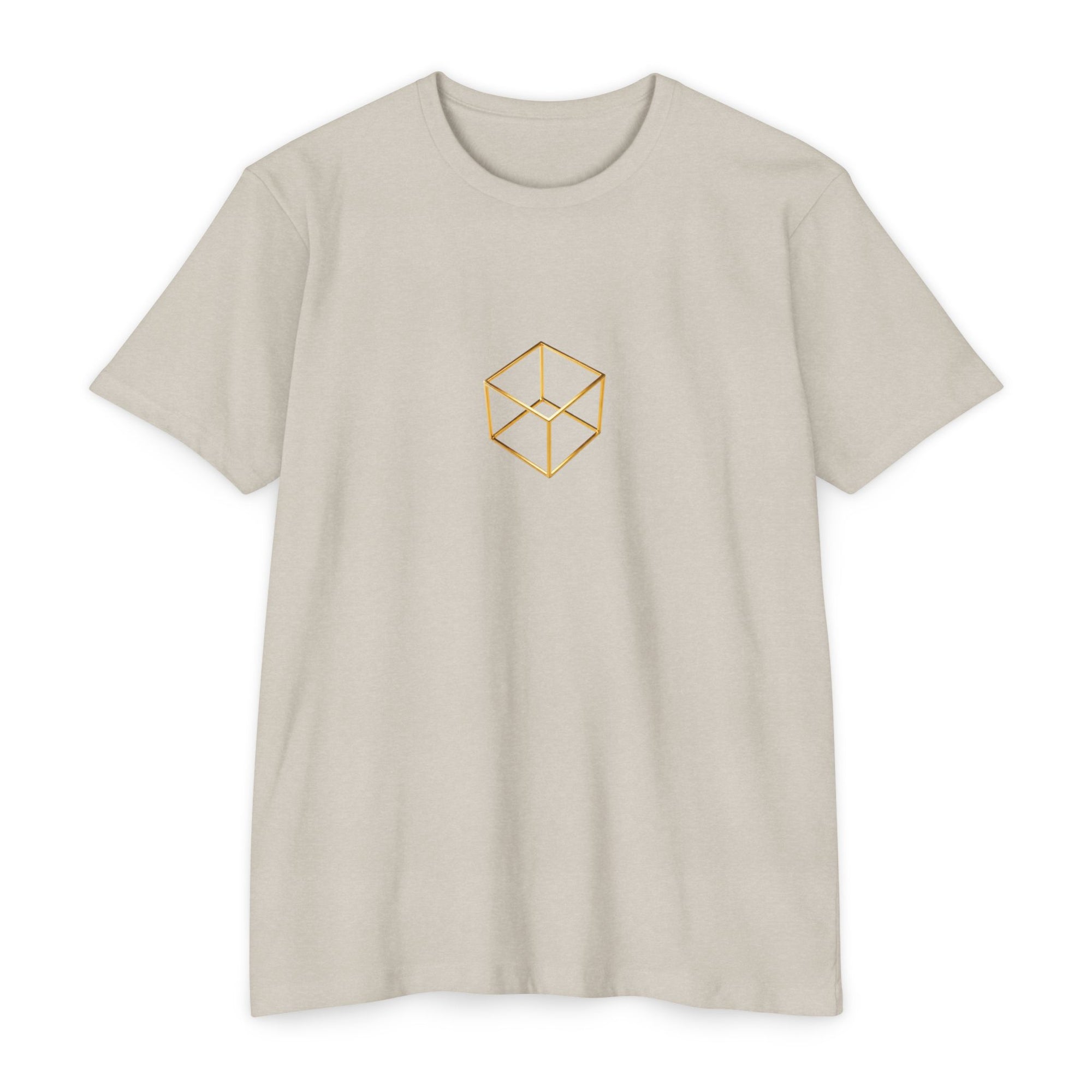 Hexahedron or Cube - Element of Earth T-Shirt