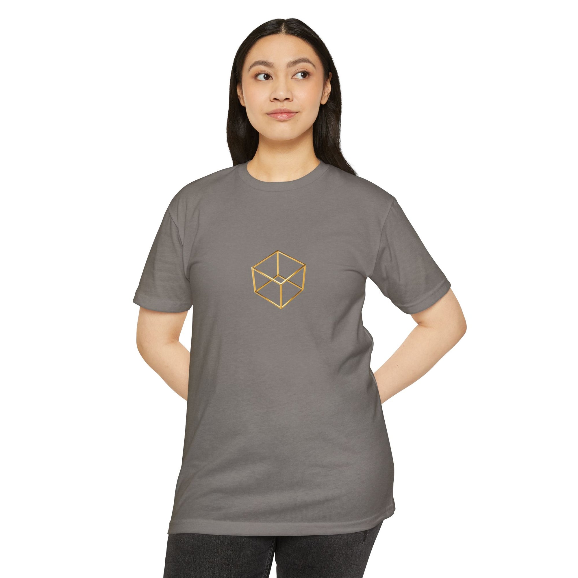 Hexahedron or Cube - Element of Earth T-Shirt