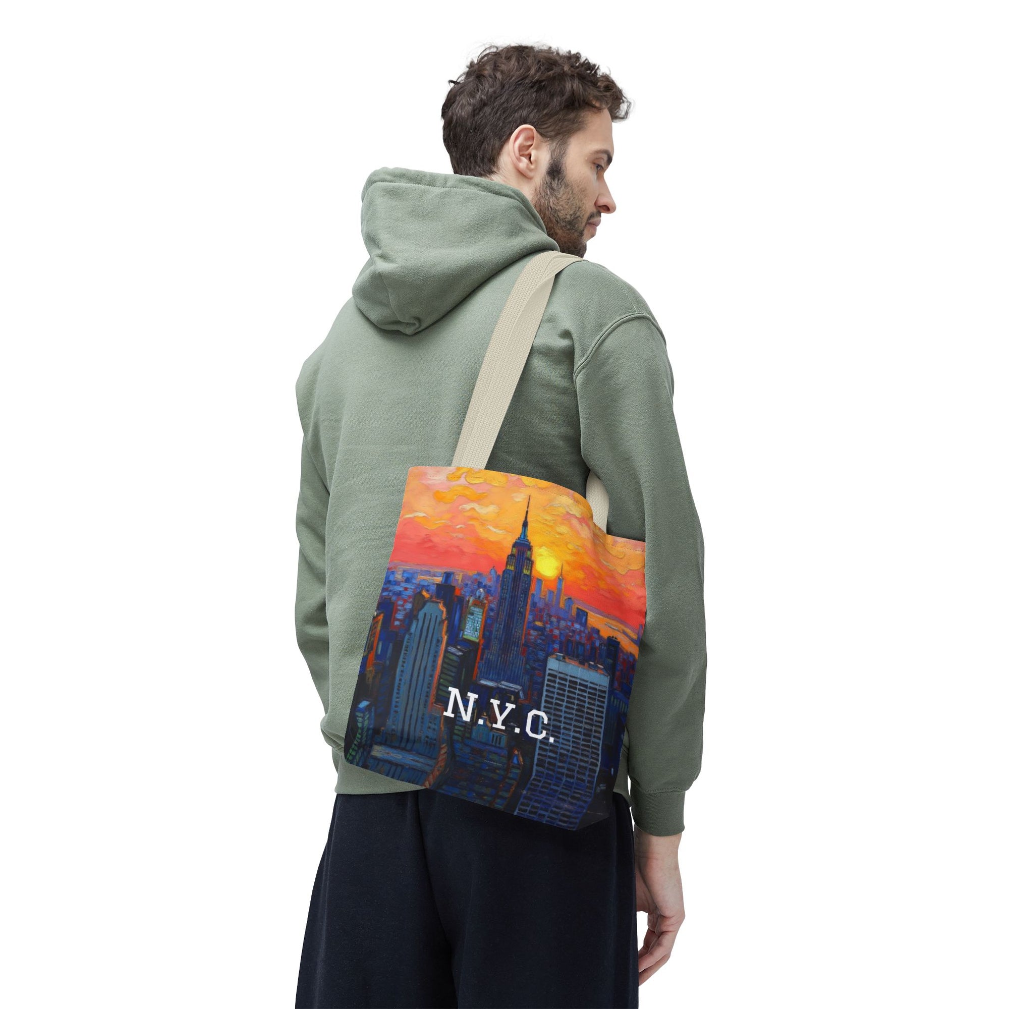 Sunset in New York Tote Bag - Beach Bag