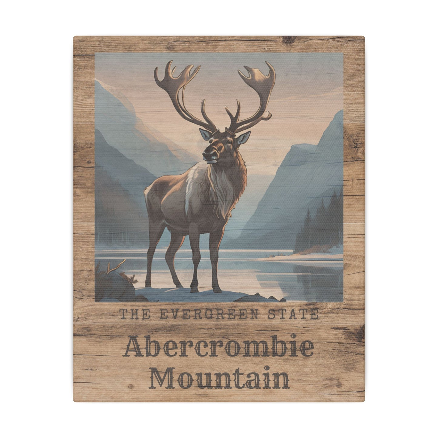 Canvas Print - Abercrombie Mountain Wall Decor