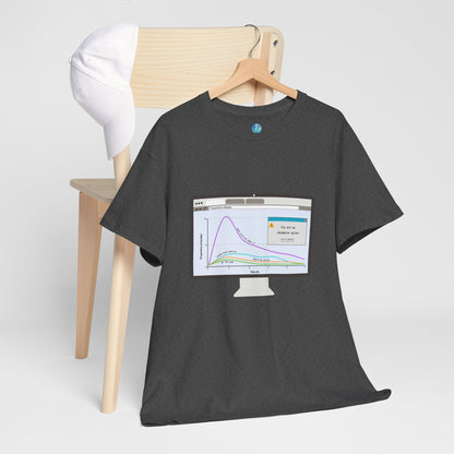 Valentine's Dopamine Chart Unisex Tee - Desktop design