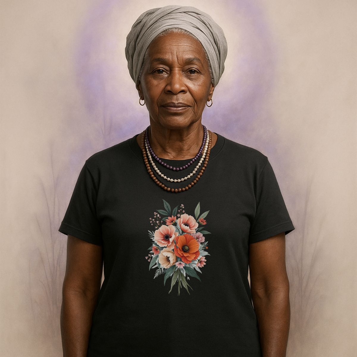 Astral Wildflowers Floral T-shirt