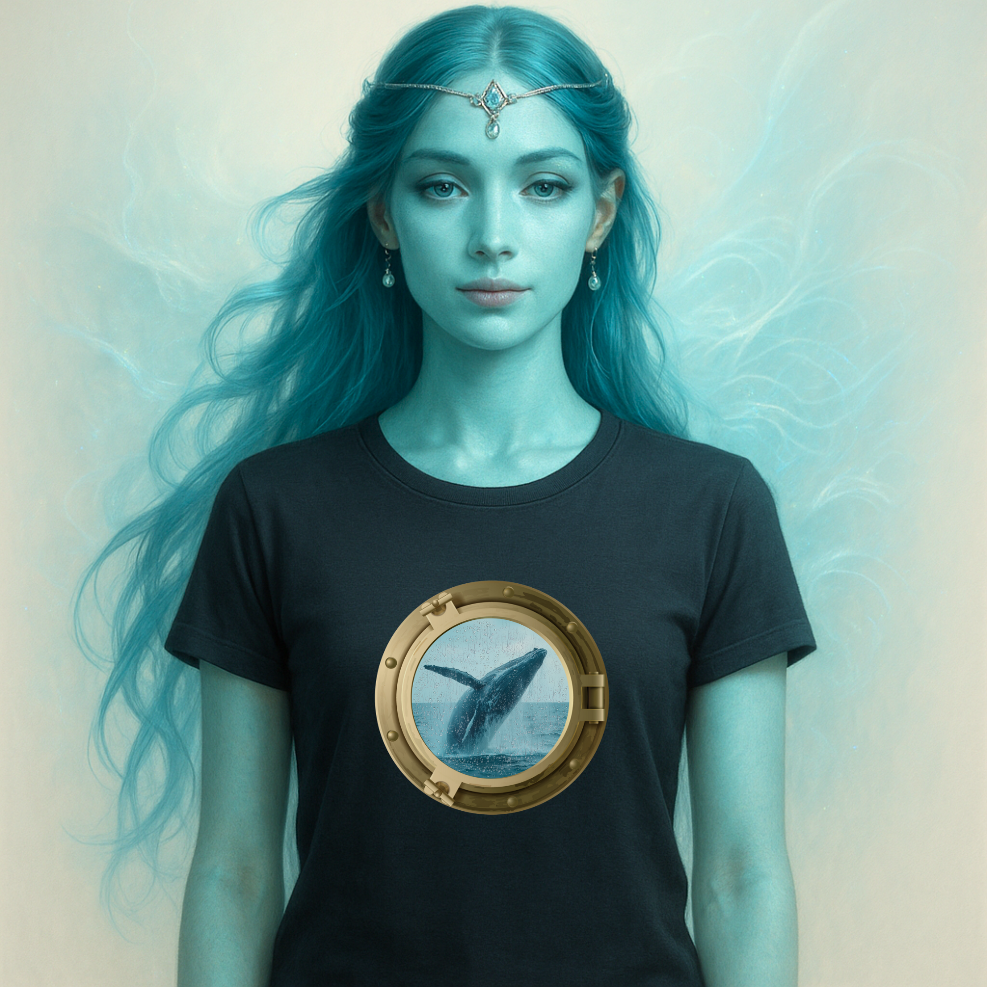 Whale Atlantean Wisdom Keeper T-Shirt