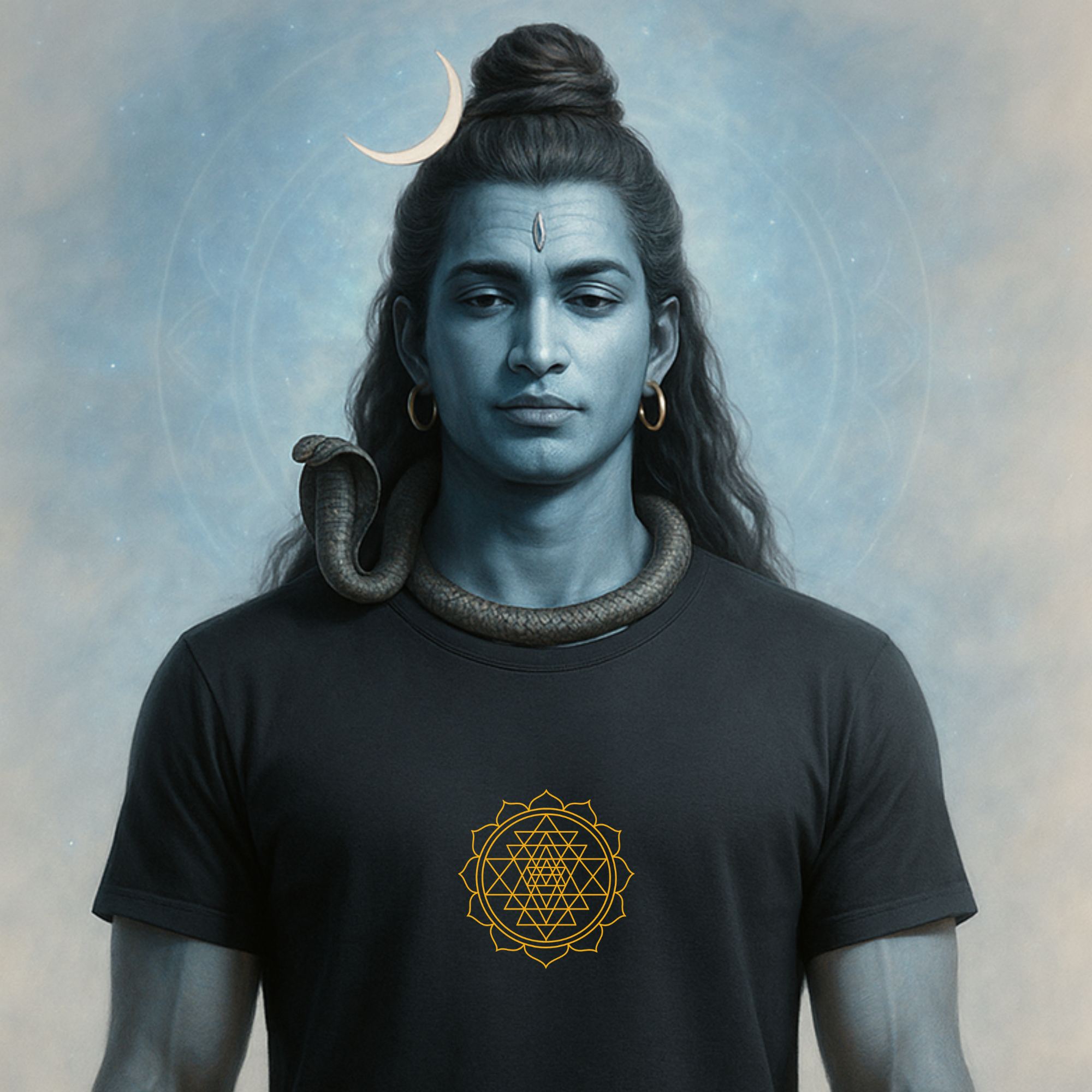Sri Yantra Sacred Geometry T-shirt