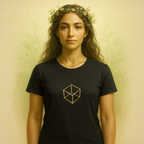 Hexahedron or Cube - Element of Earth T-Shirt