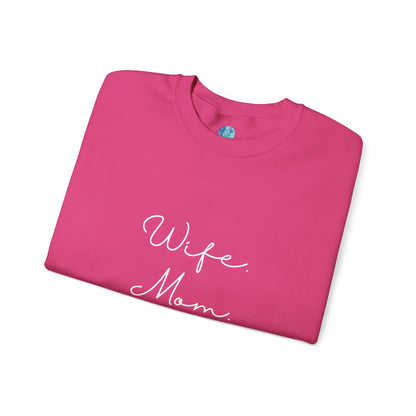 Wife Mom Boss Sweatshirt - Mother's Day Gift