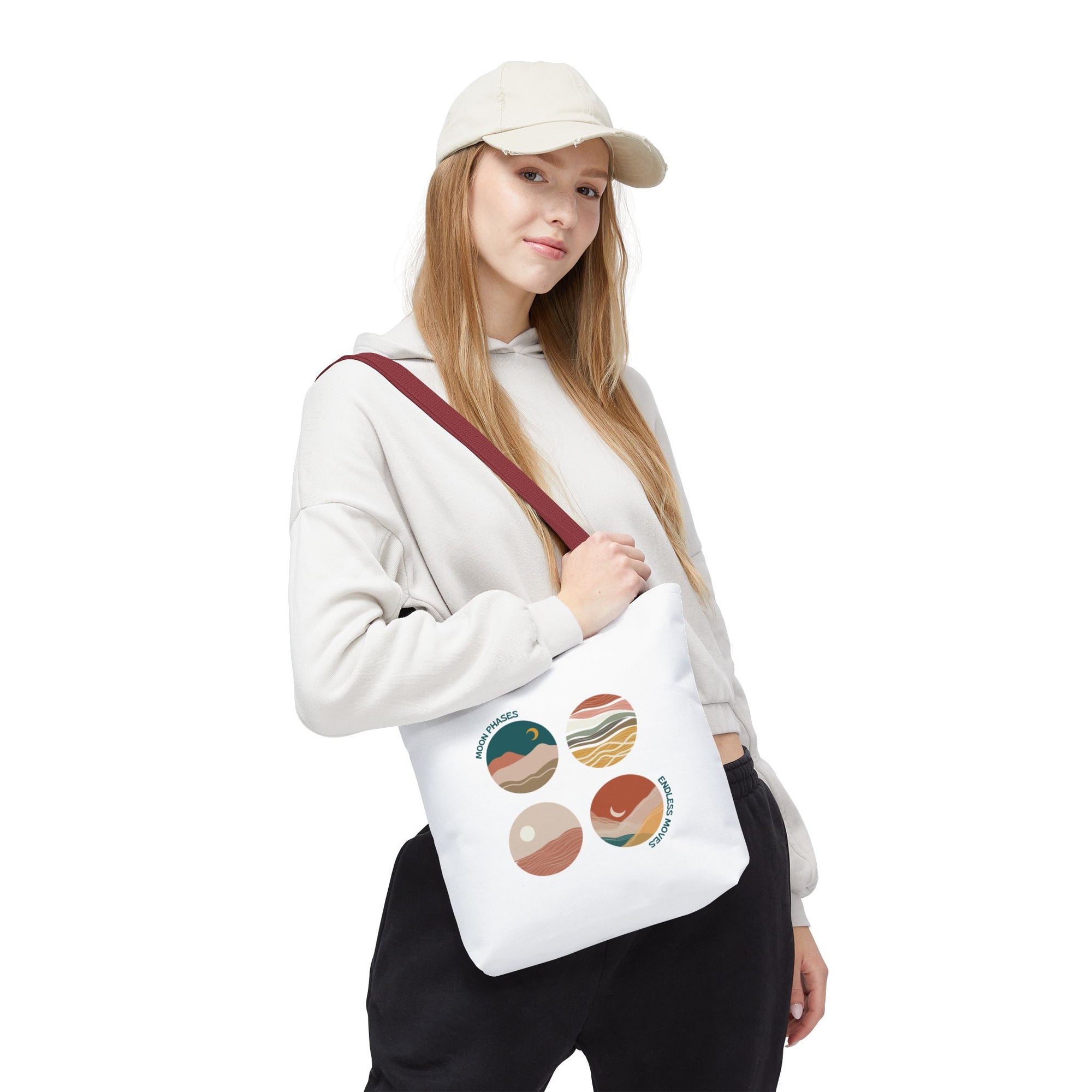 Moon Phases Astrology Lovers Tote Bag