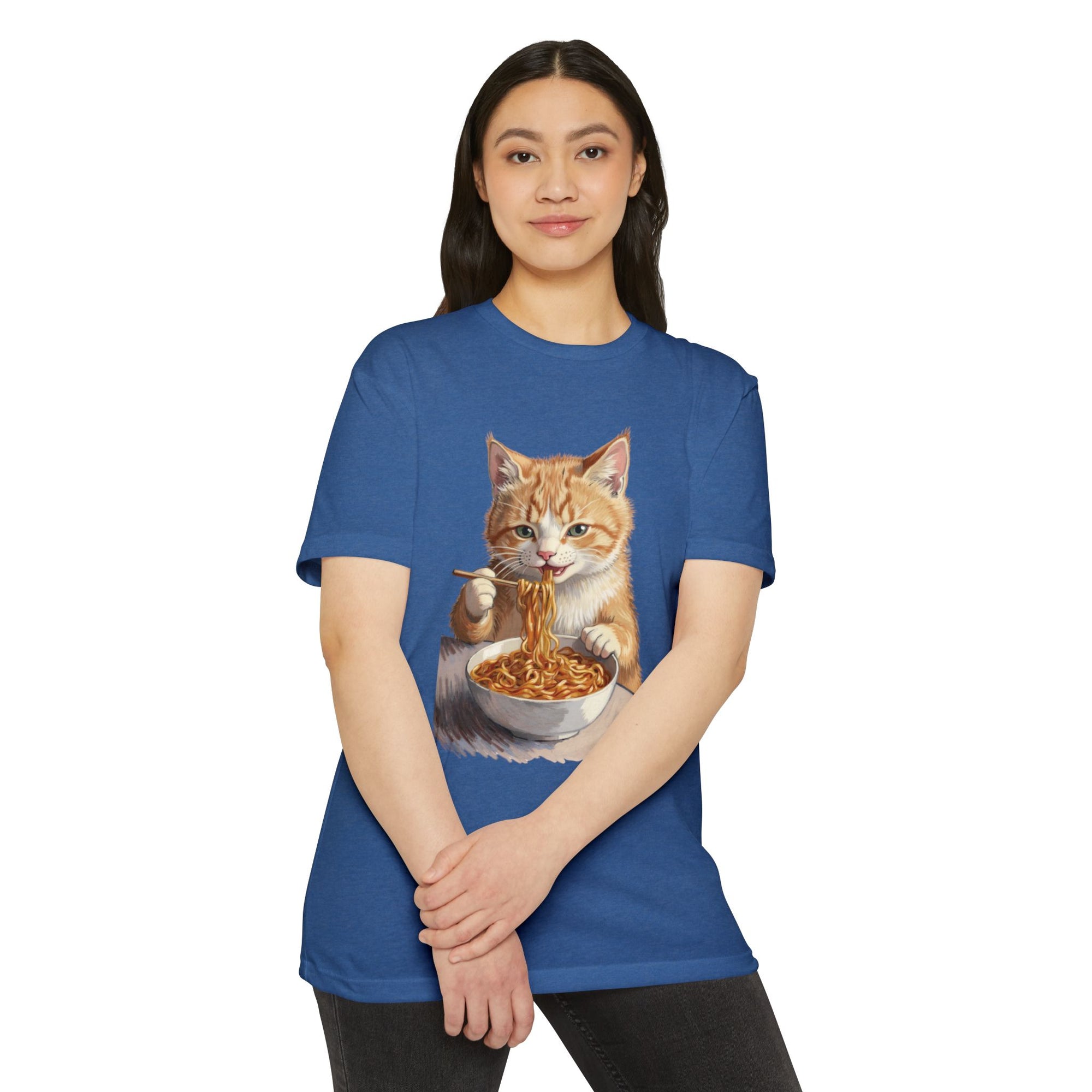 Noodle Cat T-Shirt – Retro Ramen