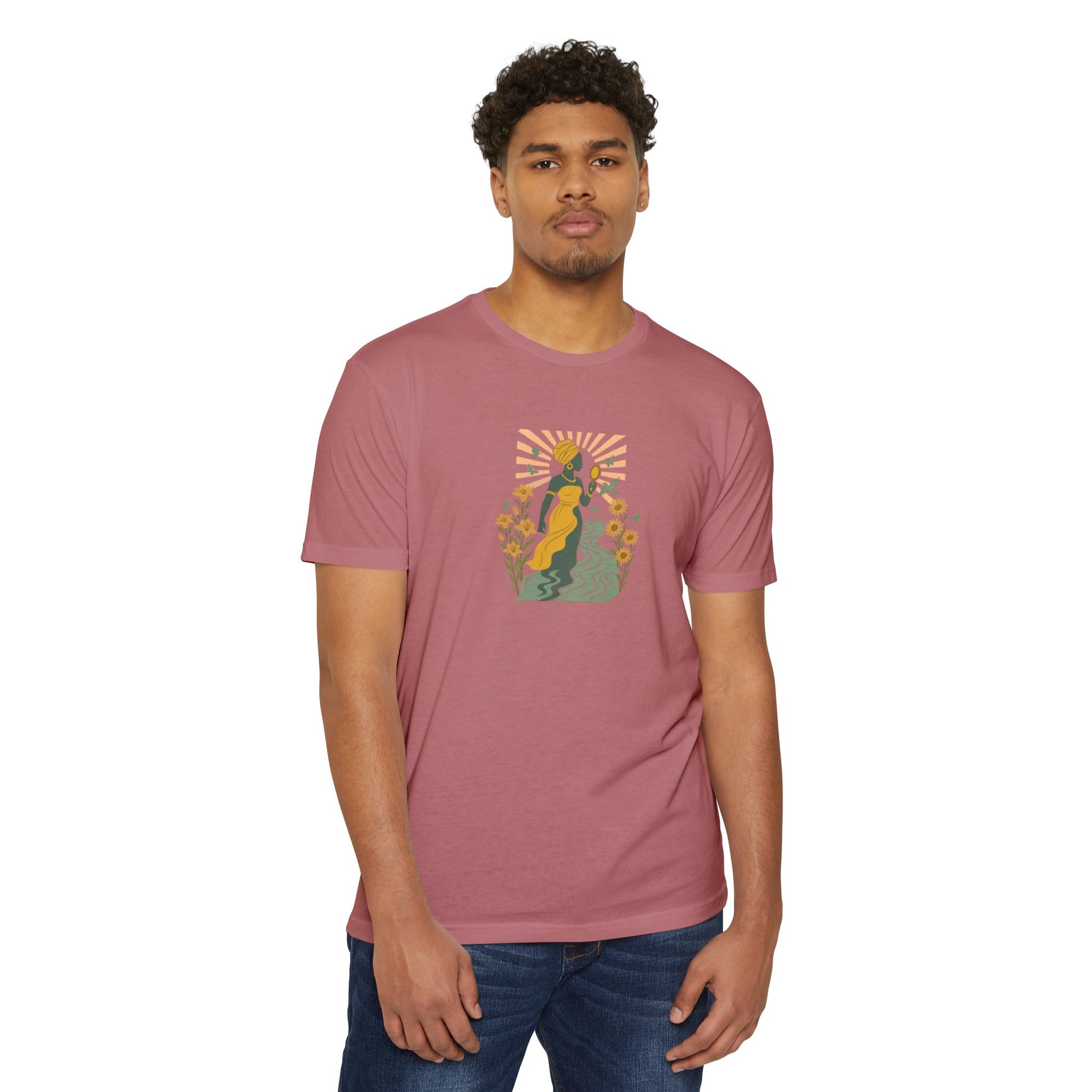 Oshun (Ochún or Oxúm) Orisha African Spirituality T-Shirt