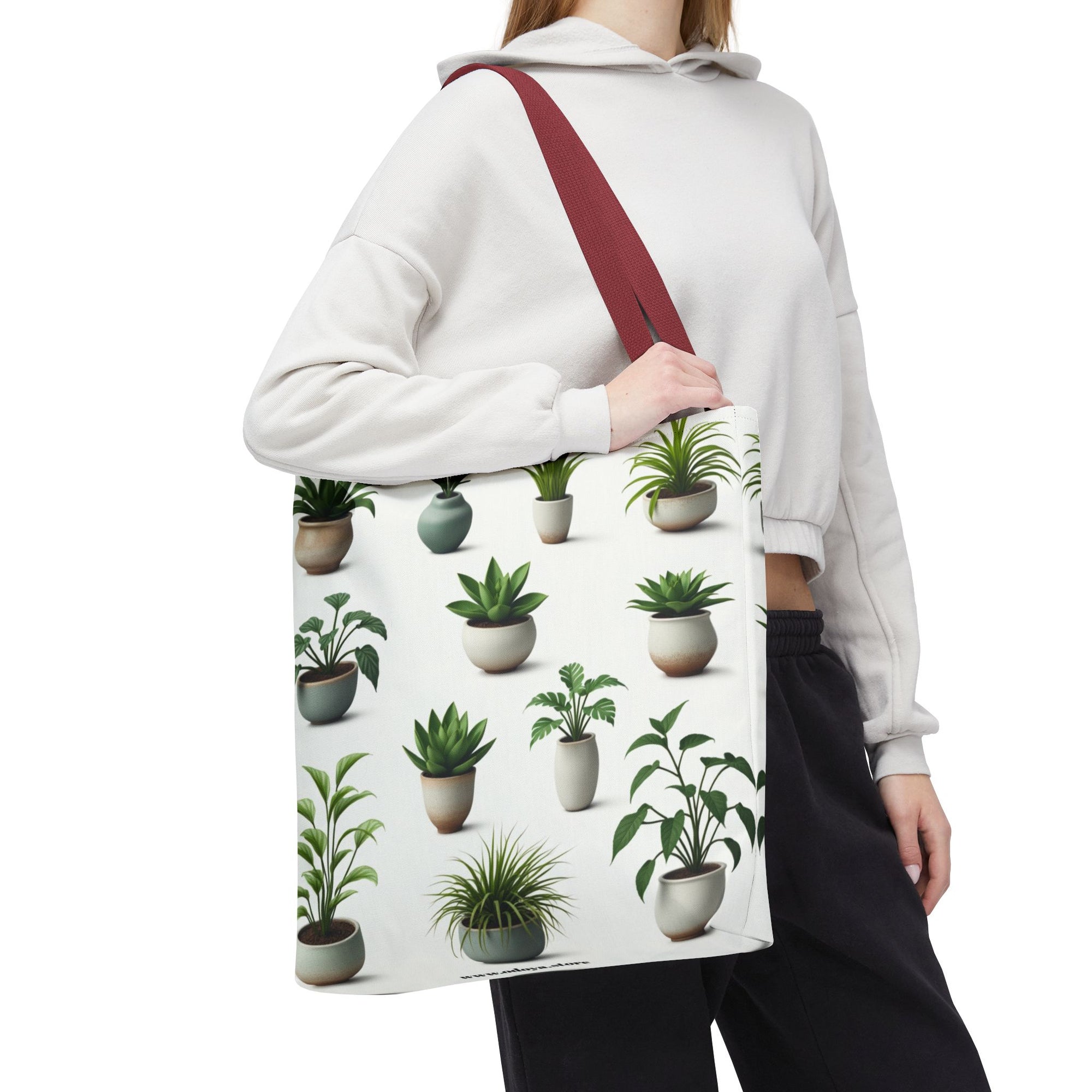 Positive Energy Succulents Tote Bag