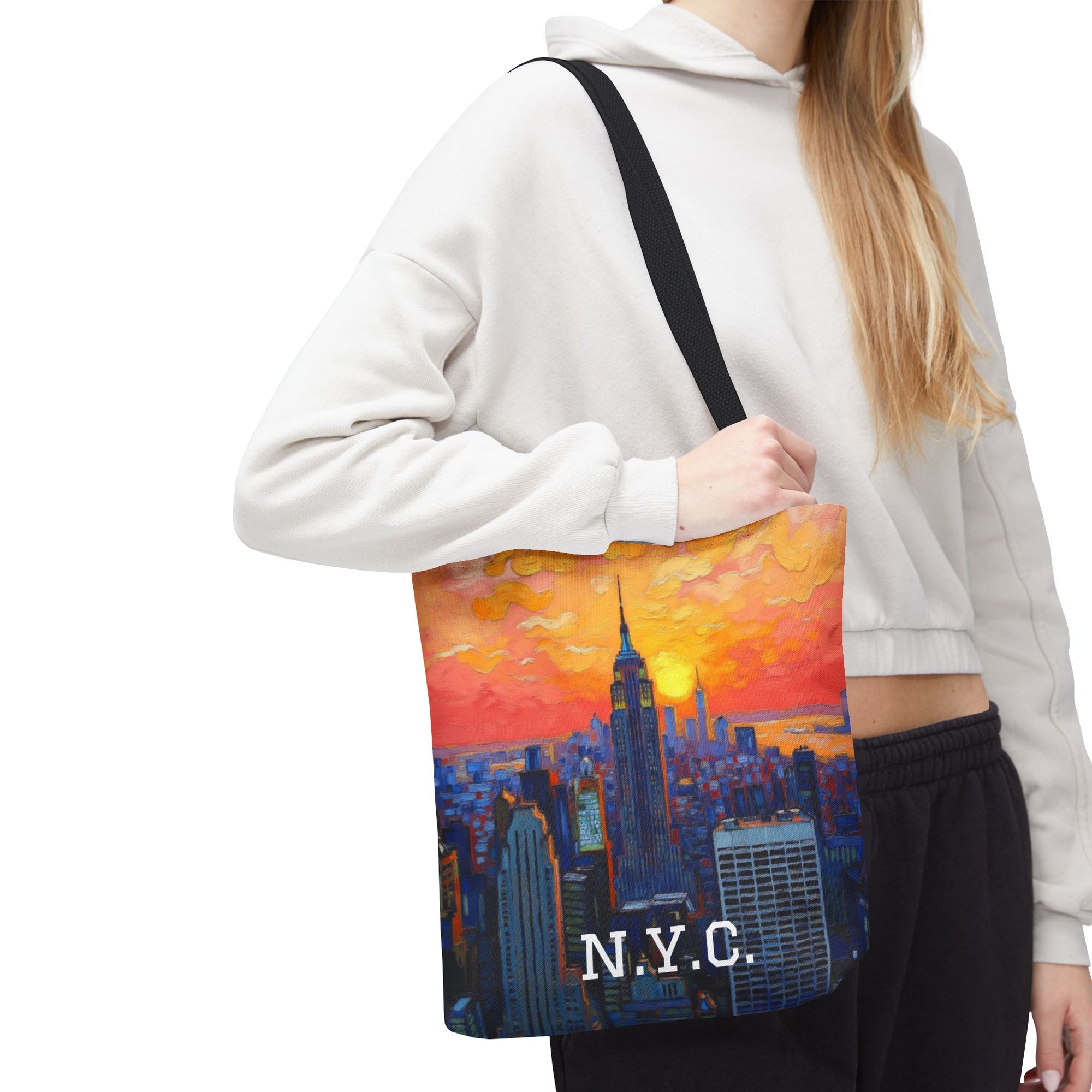 Sunset in New York Tote Bag - Beach Bag