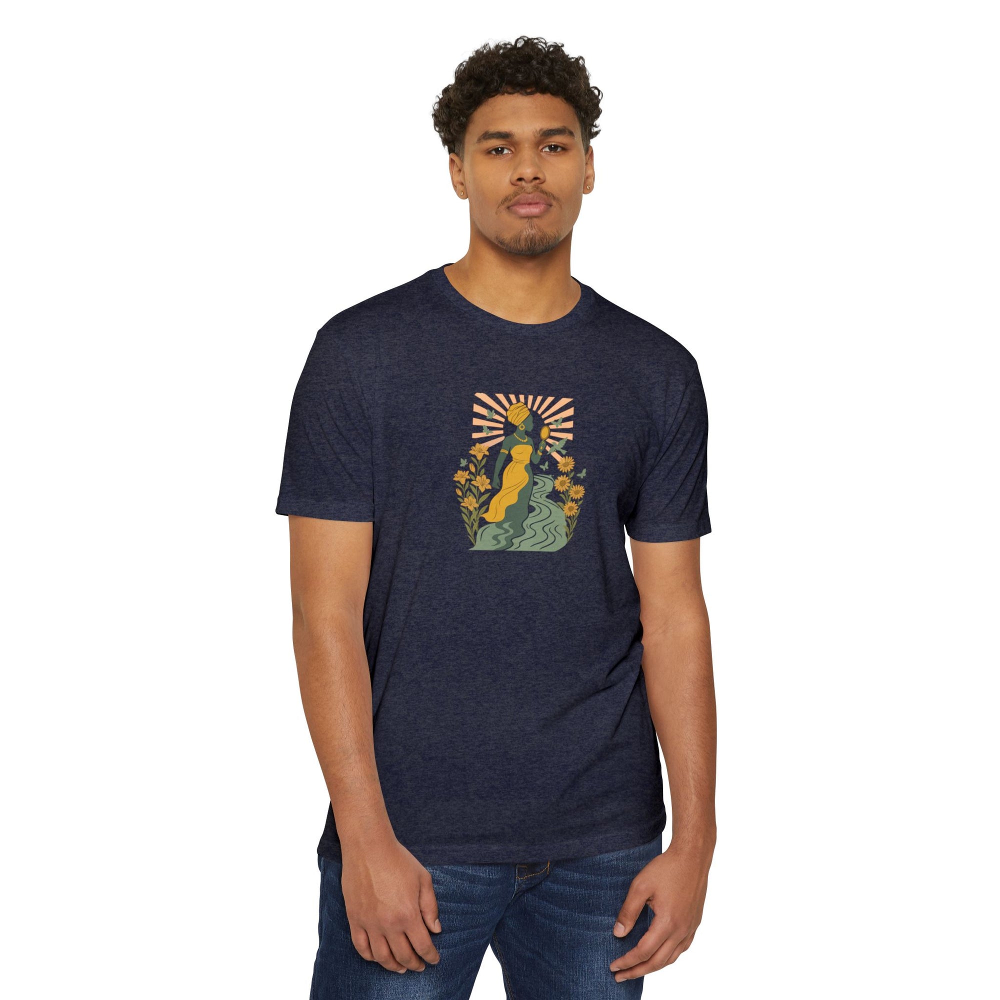 Oshun (Ochún or Oxúm) Orisha African Spirituality T-Shirt