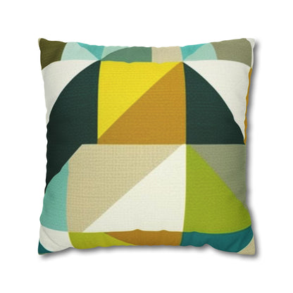 Geometric Design Throw Pillowcase