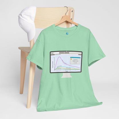 Valentine's Dopamine Chart Unisex Tee - Desktop design