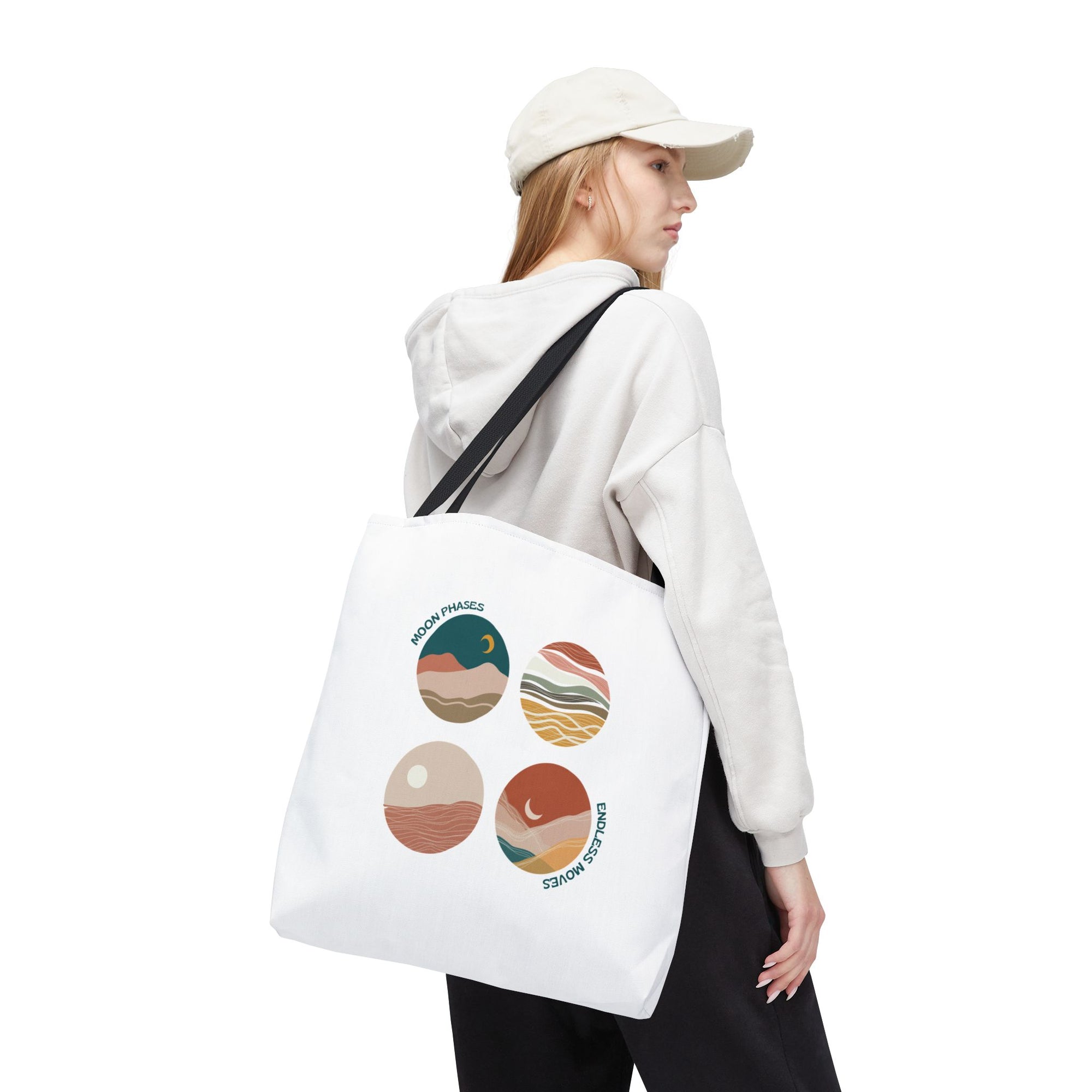 Moon Phases Astrology Lovers Tote Bag