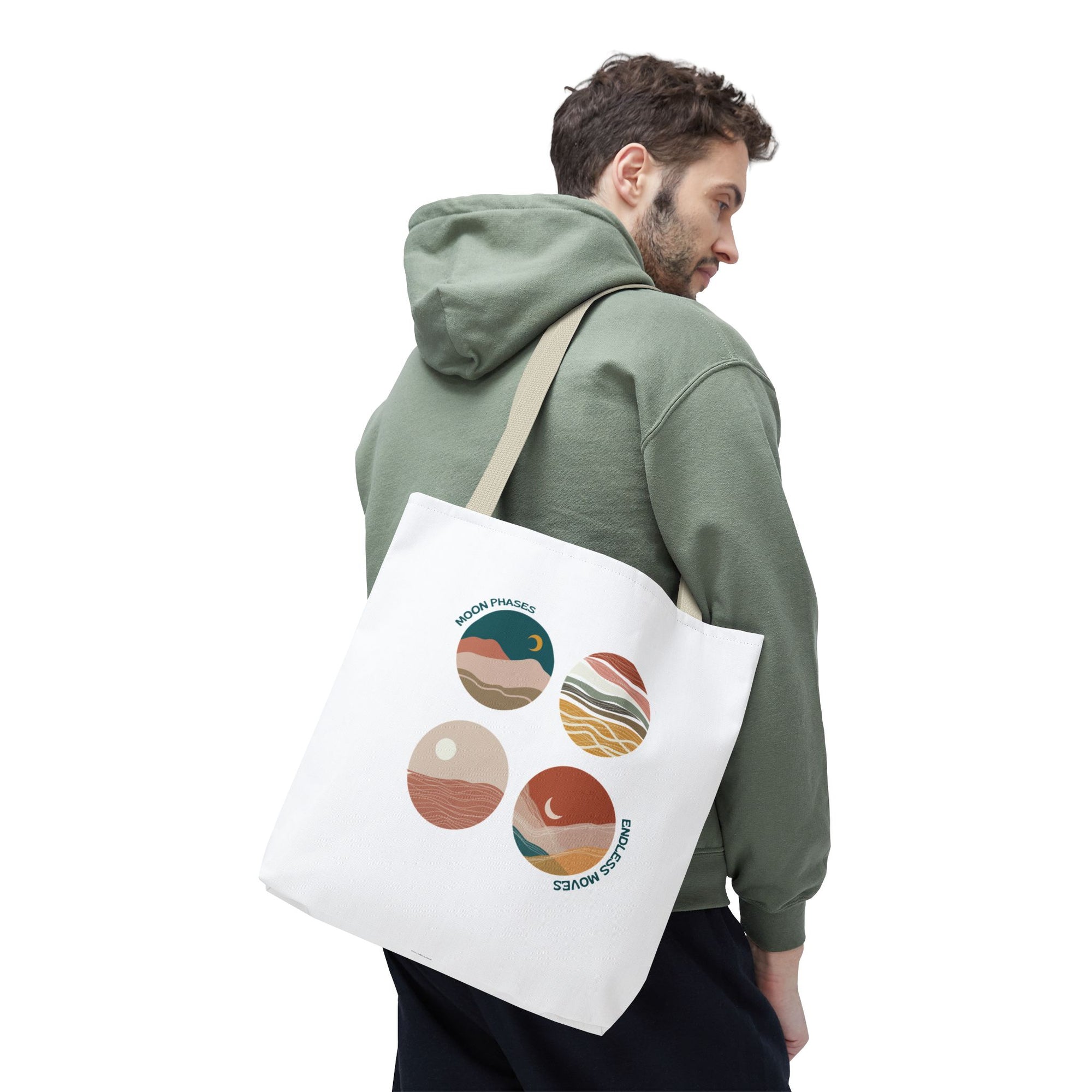 Moon Phases Astrology Lovers Tote Bag