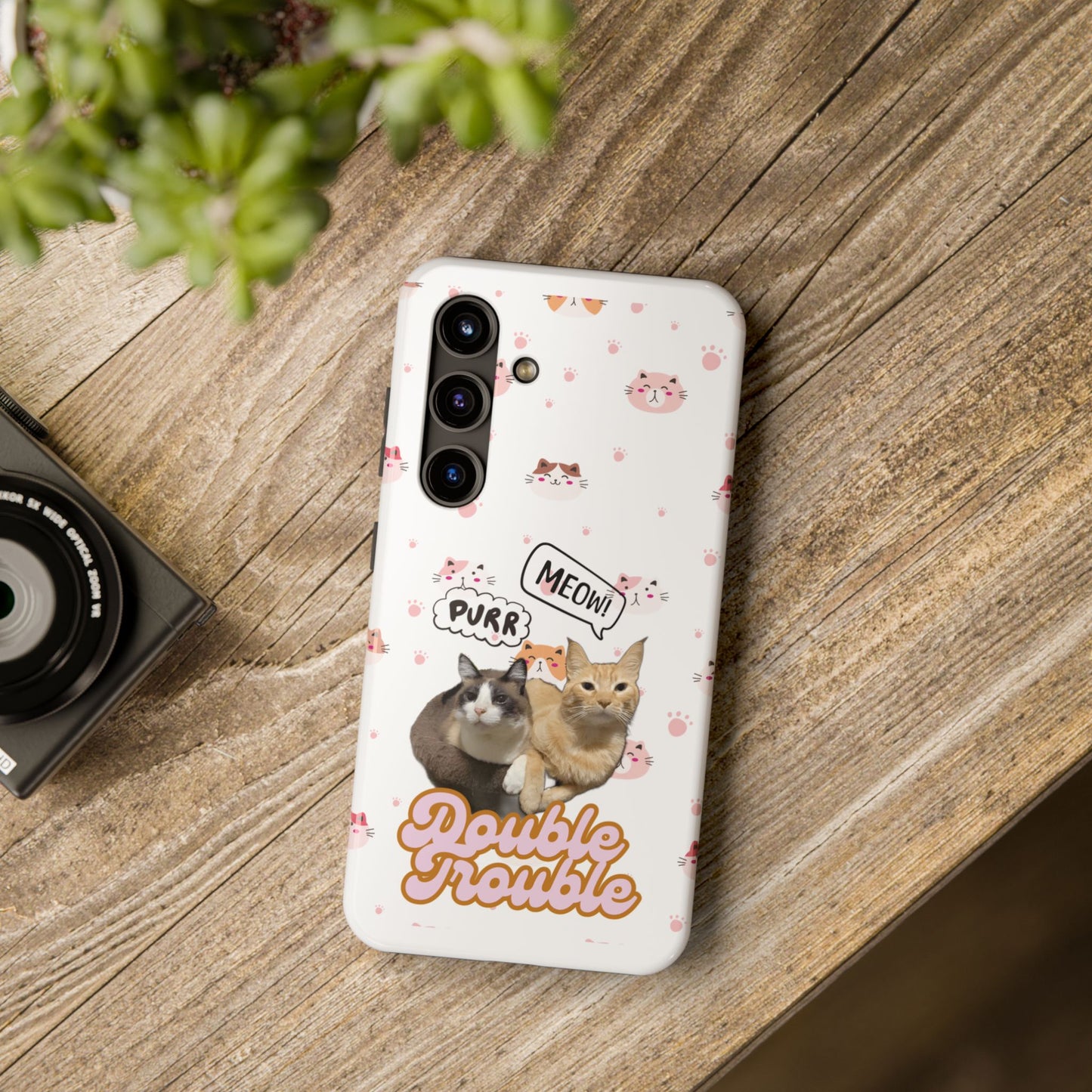 Phone Cases - Cat lovers - White Design