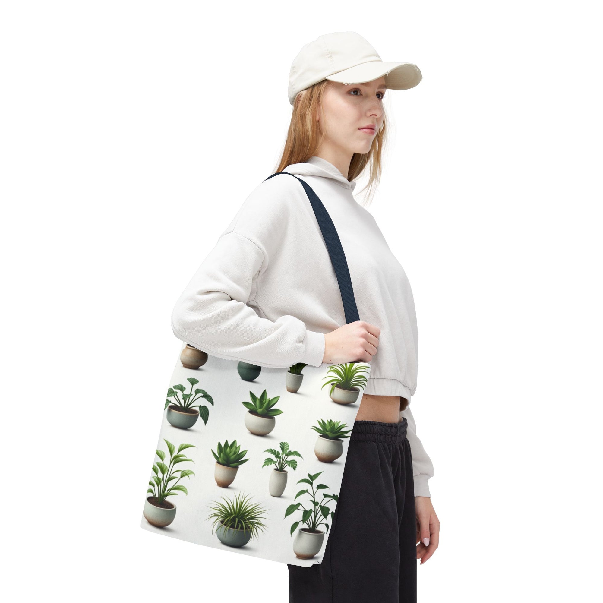 Positive Energy Succulents Tote Bag