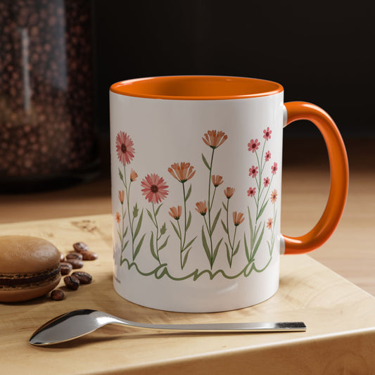 Coffee Mug Minimalist Flowers Mother's Day Gift