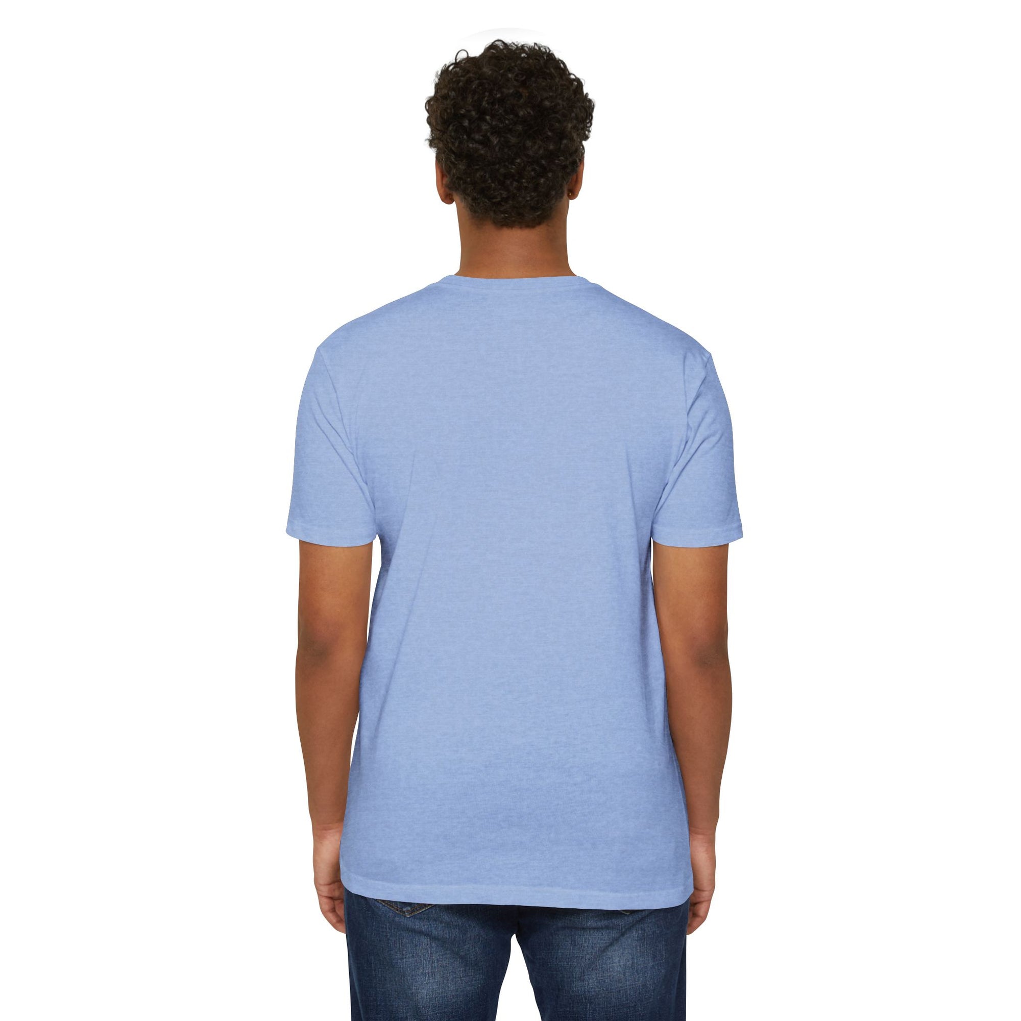 “Blue Floral Watercolor” Unisex T-Shirt – Artistic Nature-Inspired Tee