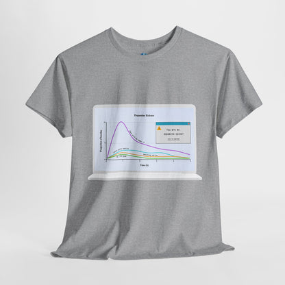 Valentine's Dopamine Chart Unisex Tee - Laptop design