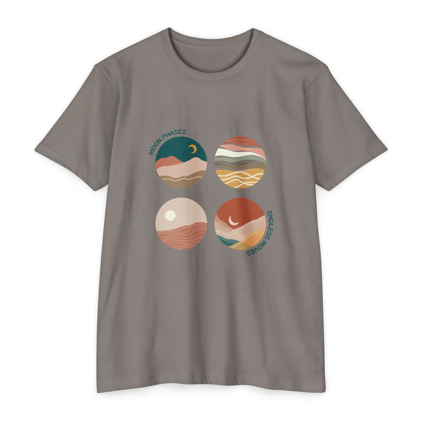 Moon Phases T-Shirt – Celestial Design for Astrology Lovers