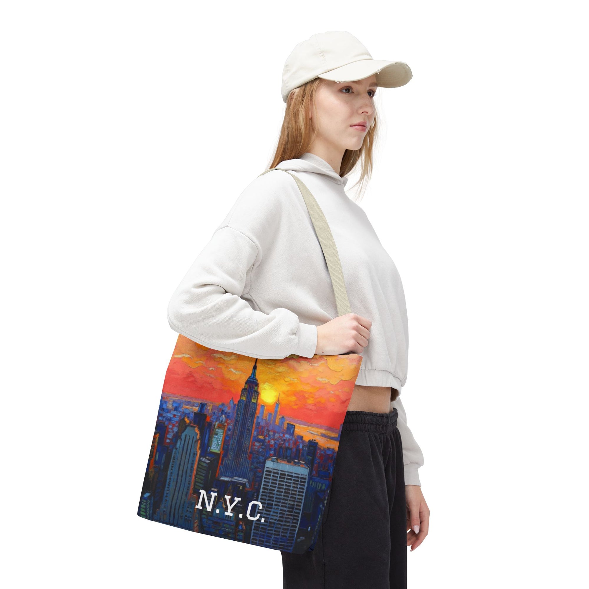 Sunset in New York Tote Bag - Beach Bag