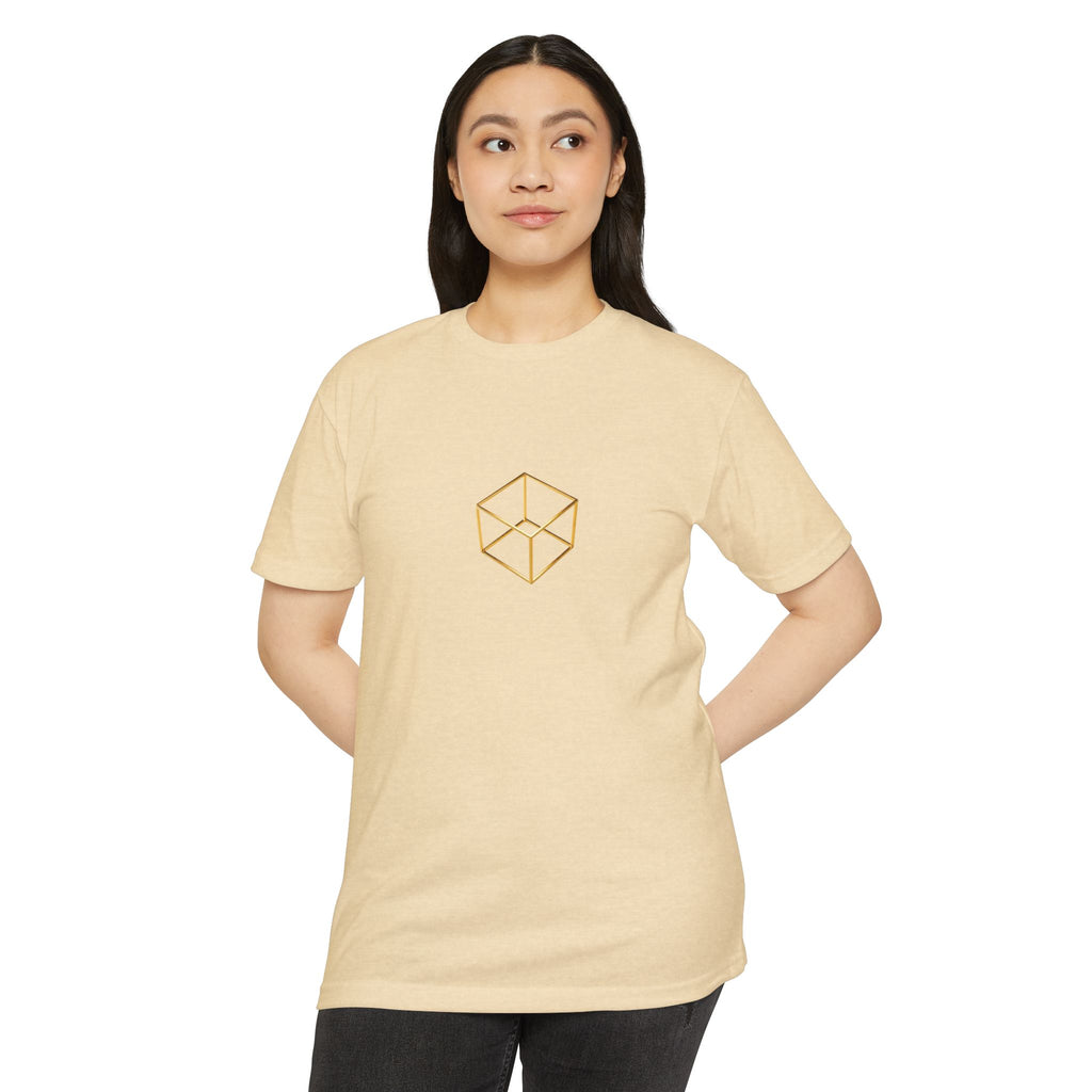 Hexahedron or Cube - Element of Earth T-Shirt
