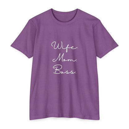 Wife Mom Boss T-Shirt – Bold Mother’s Day Gift for Empowered Women