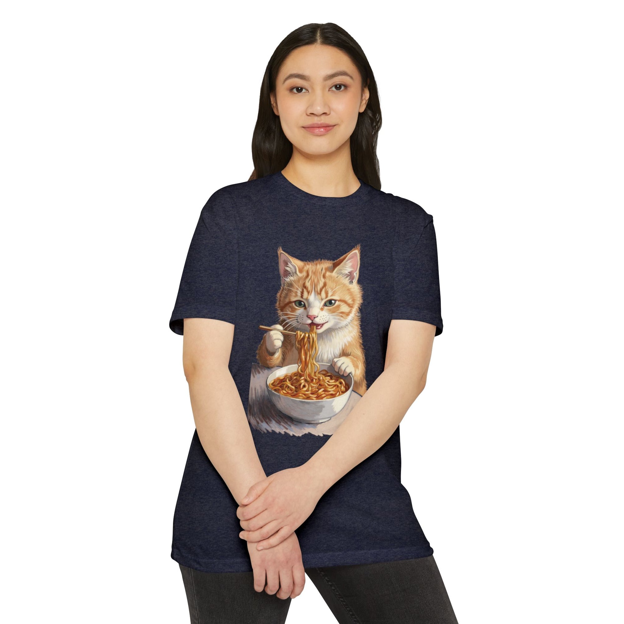 Noodle Cat T-Shirt – Retro Ramen