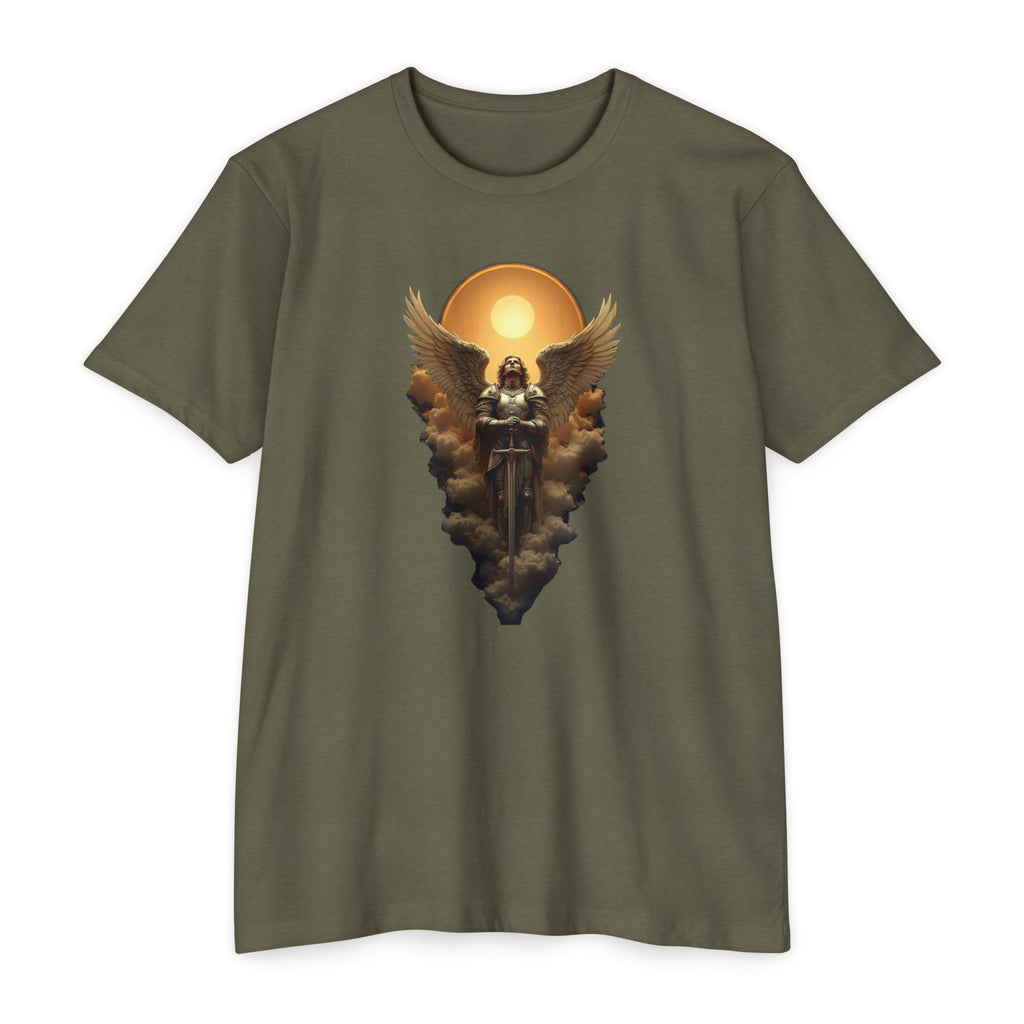 Celestial Warrior Saint Michael the Archangel T-Shirt