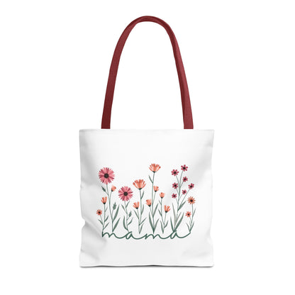 Minimalist Flowers Mother's Tote Bag