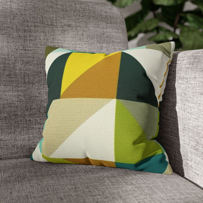 Geometric Design Throw Pillowcase