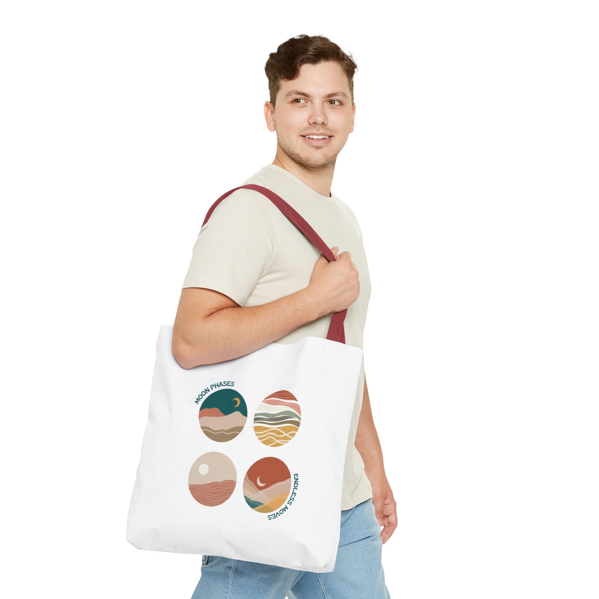 Moon Phases Astrology Lovers Tote Bag