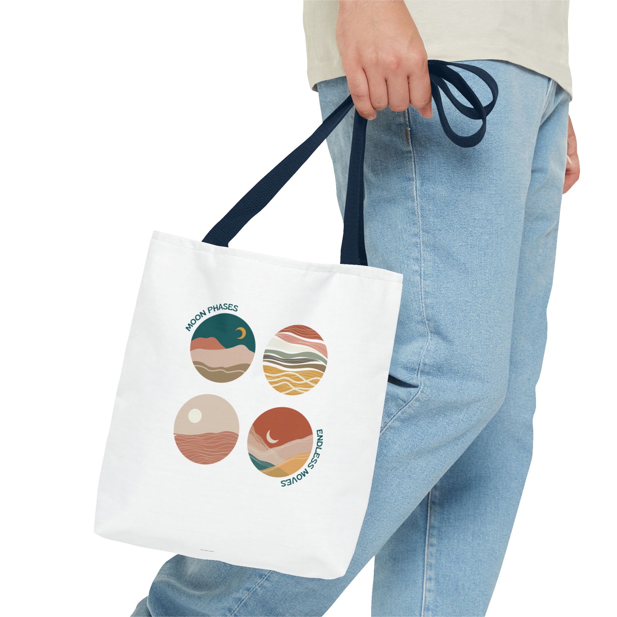 Moon Phases Astrology Lovers Tote Bag