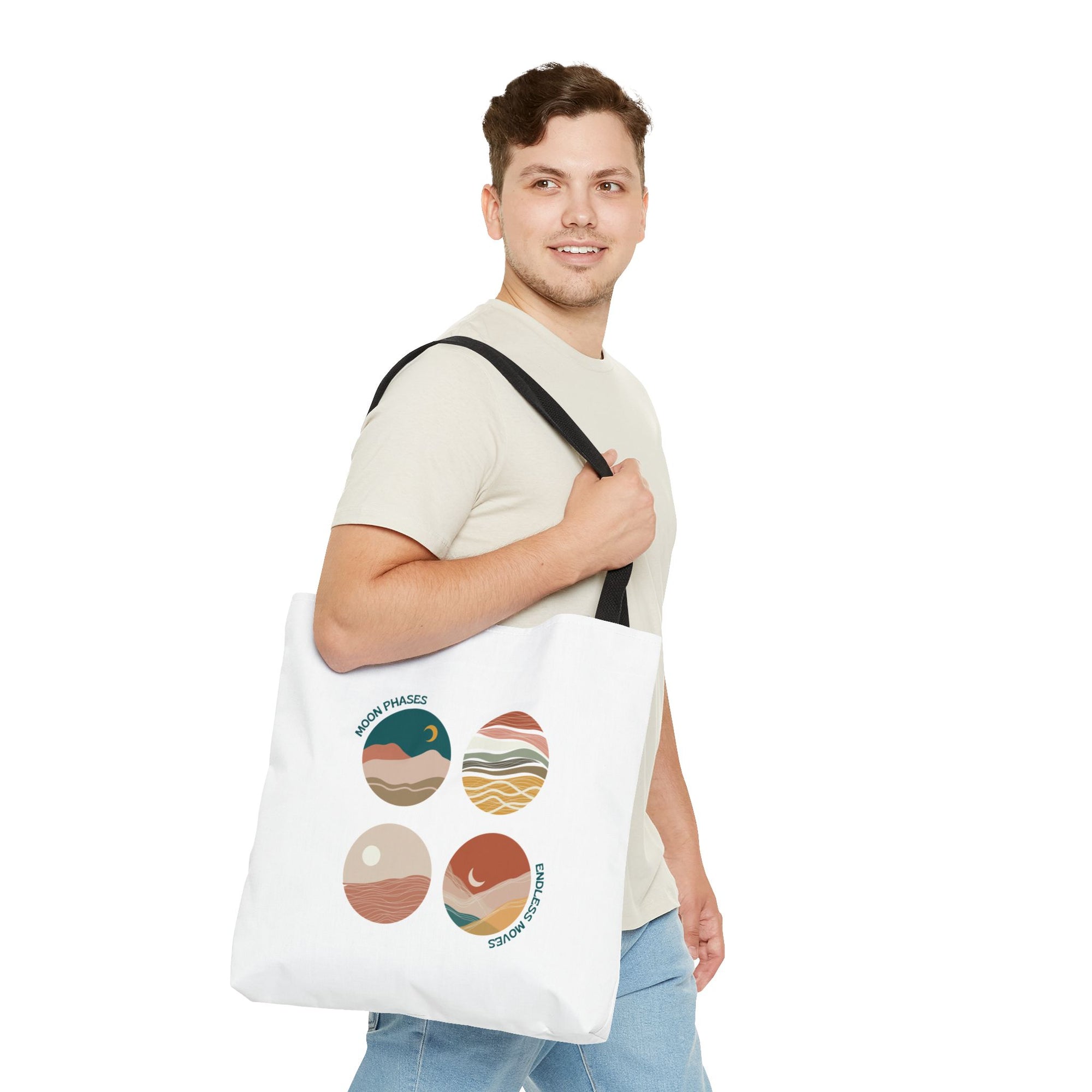 Moon Phases Astrology Lovers Tote Bag
