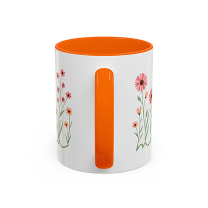 Coffee Mug Minimalist Flowers Mother's Day Gift