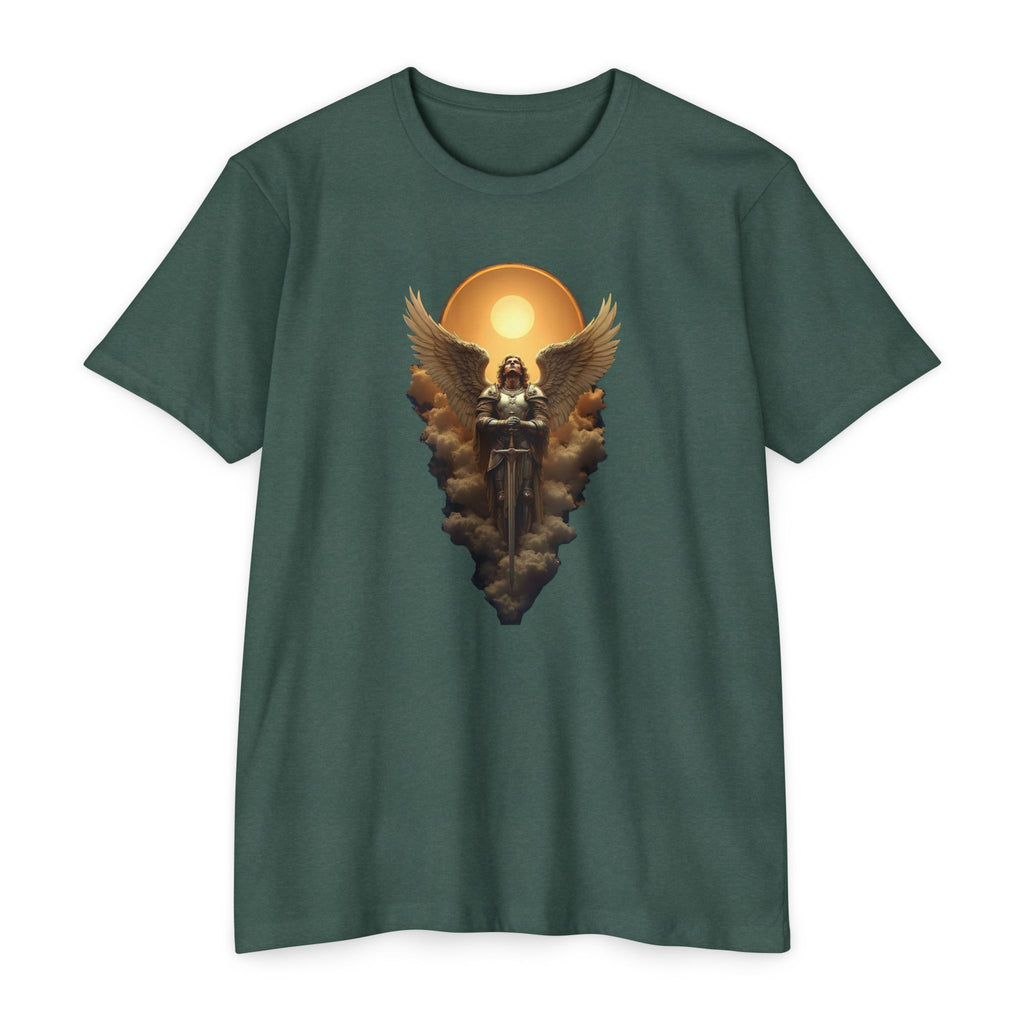 Celestial Warrior Saint Michael the Archangel T-Shirt
