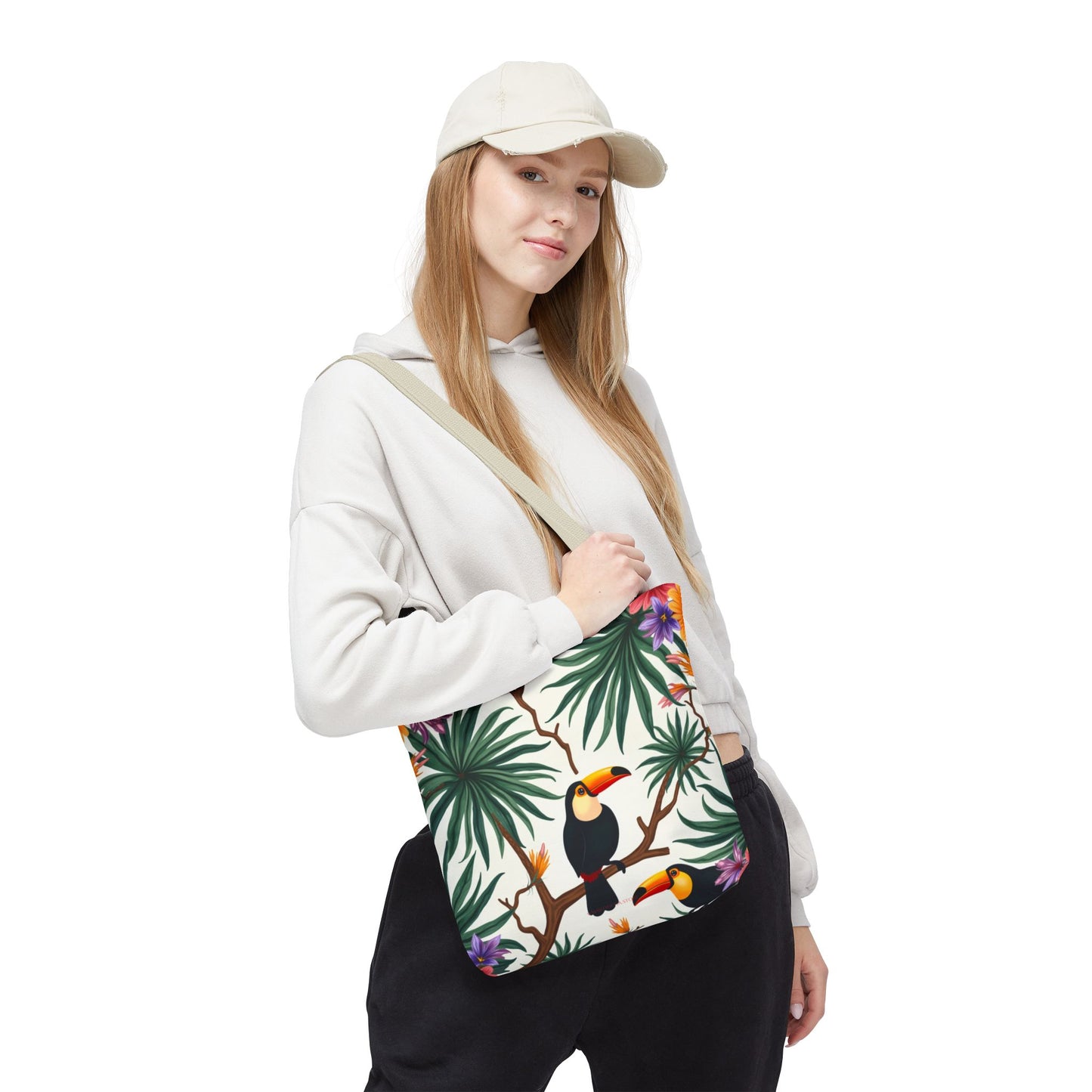 Tote Bag Tropical Garden - Valentine's Gift