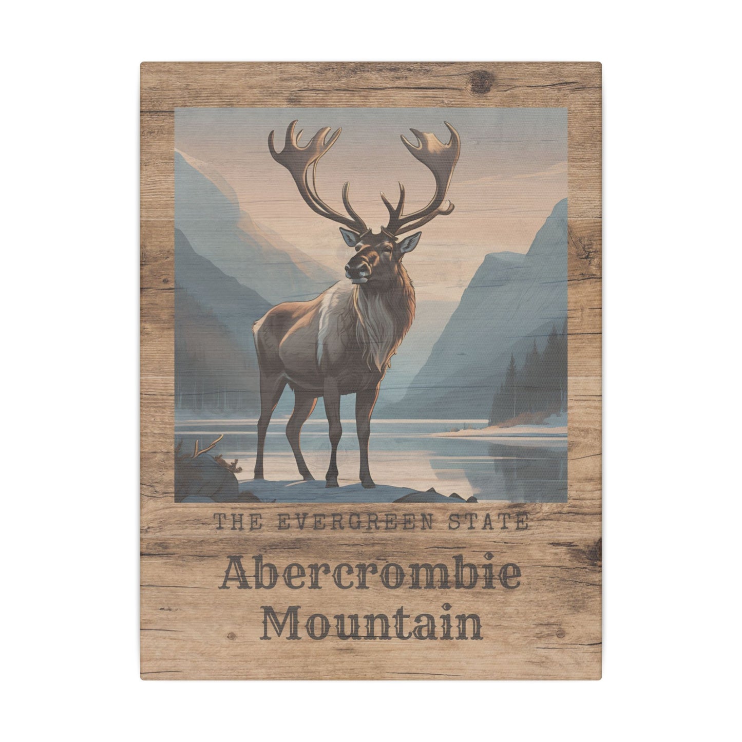 Canvas Print - Abercrombie Mountain Wall Decor