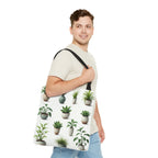Positive Energy Succulents Tote Bag