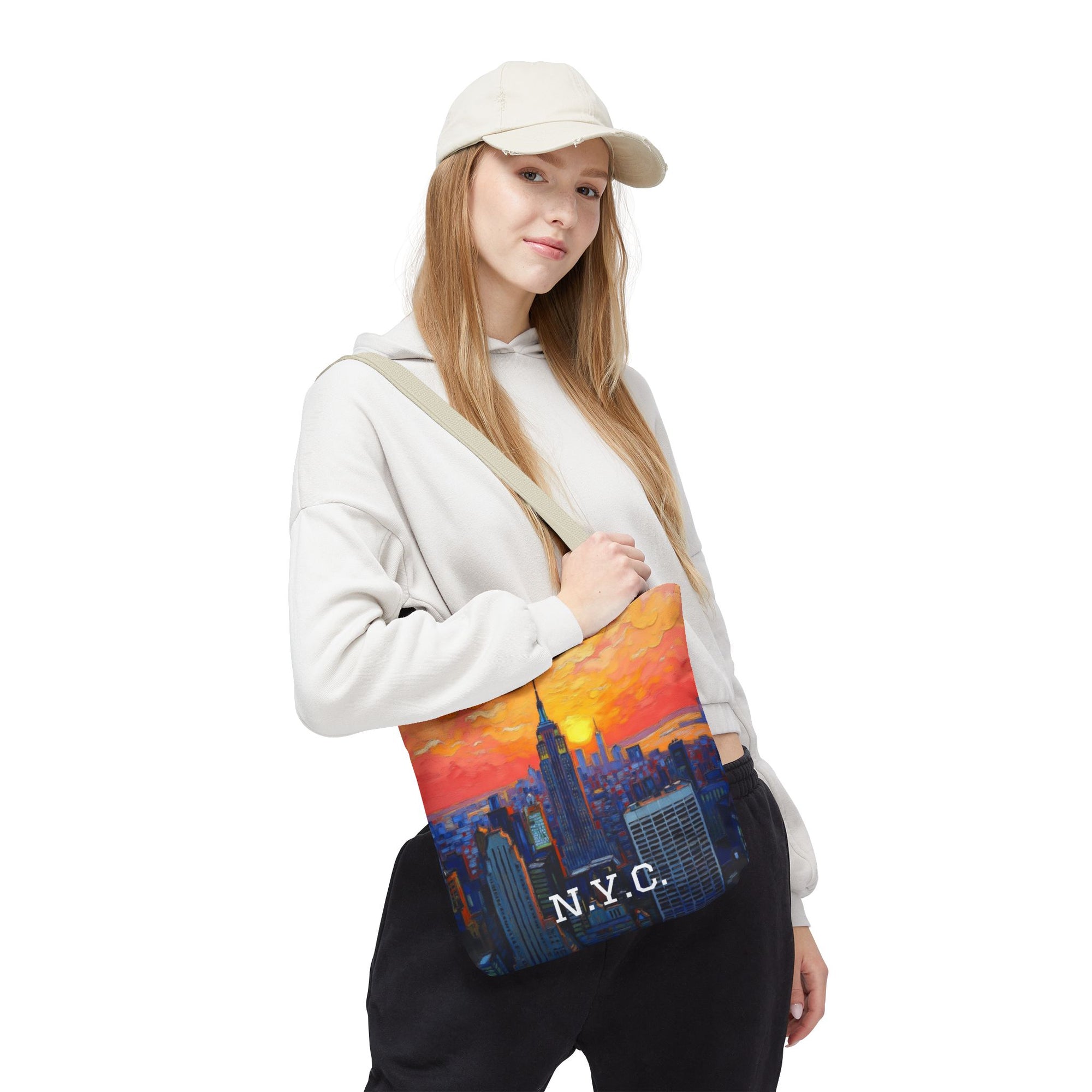 Sunset in New York Tote Bag - Beach Bag