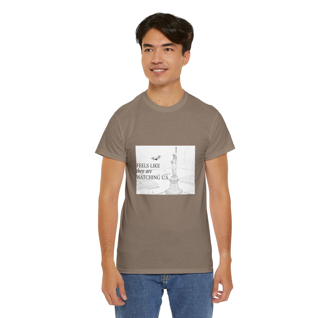 Feels Like They Are Watching US - Drones over NYC T-shirt
