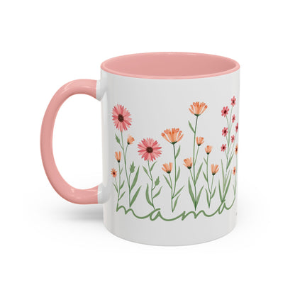 Coffee Mug Minimalist Flowers Mother's Day Gift