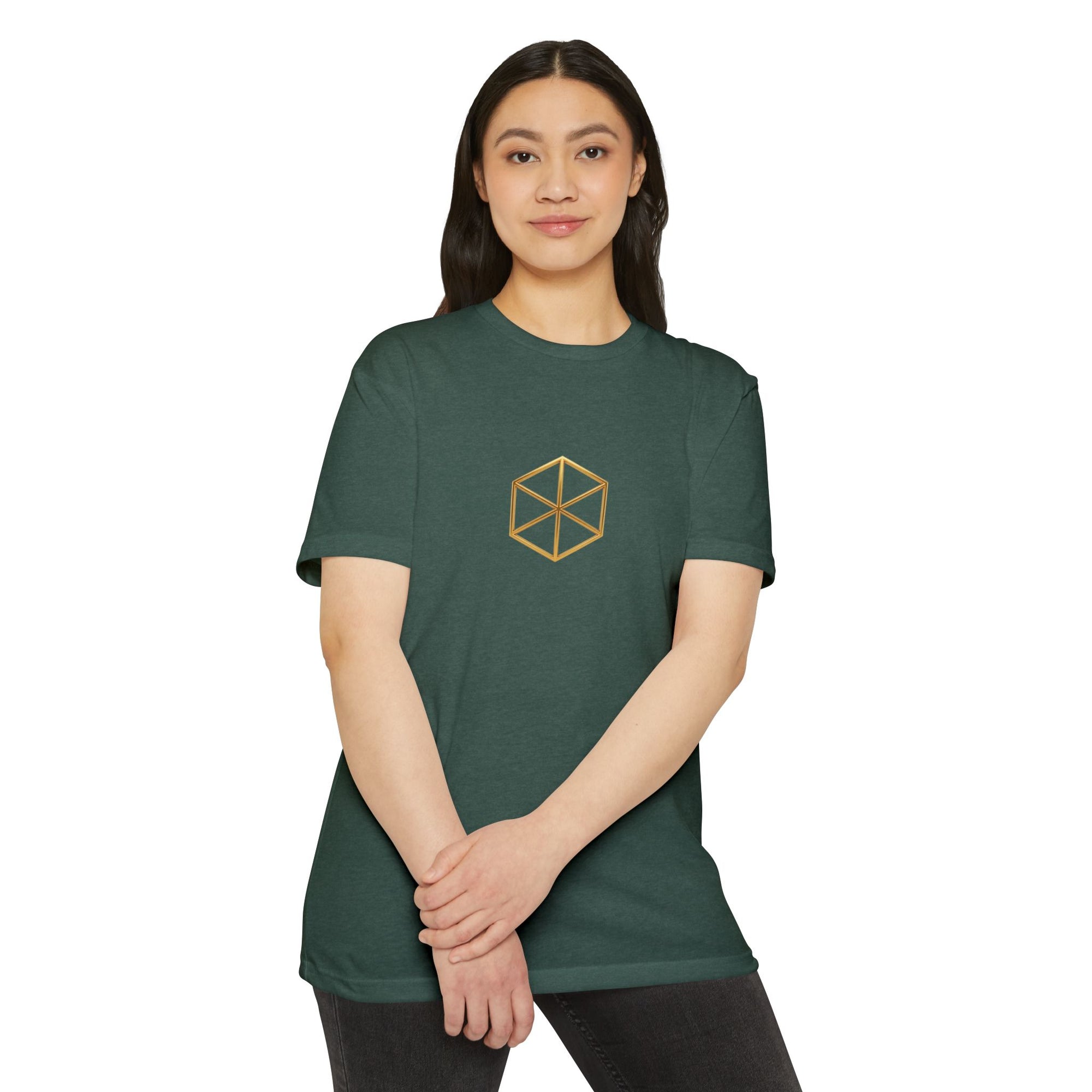 Hexahedron or Cube - Element of Earth T-Shirt