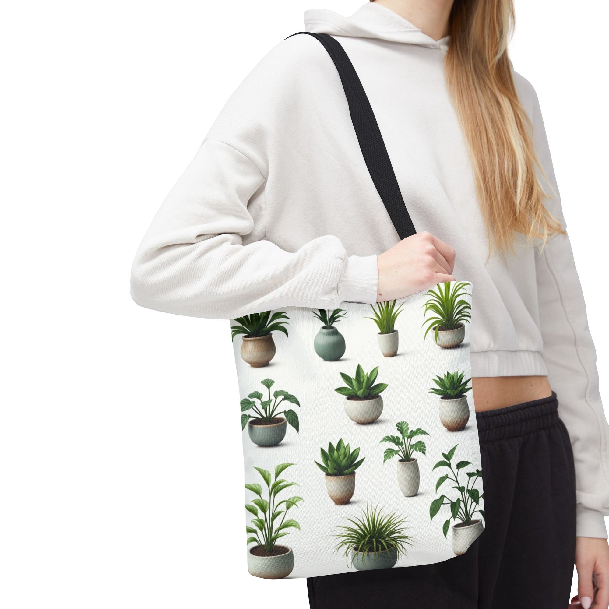 Positive Energy Succulents Tote Bag