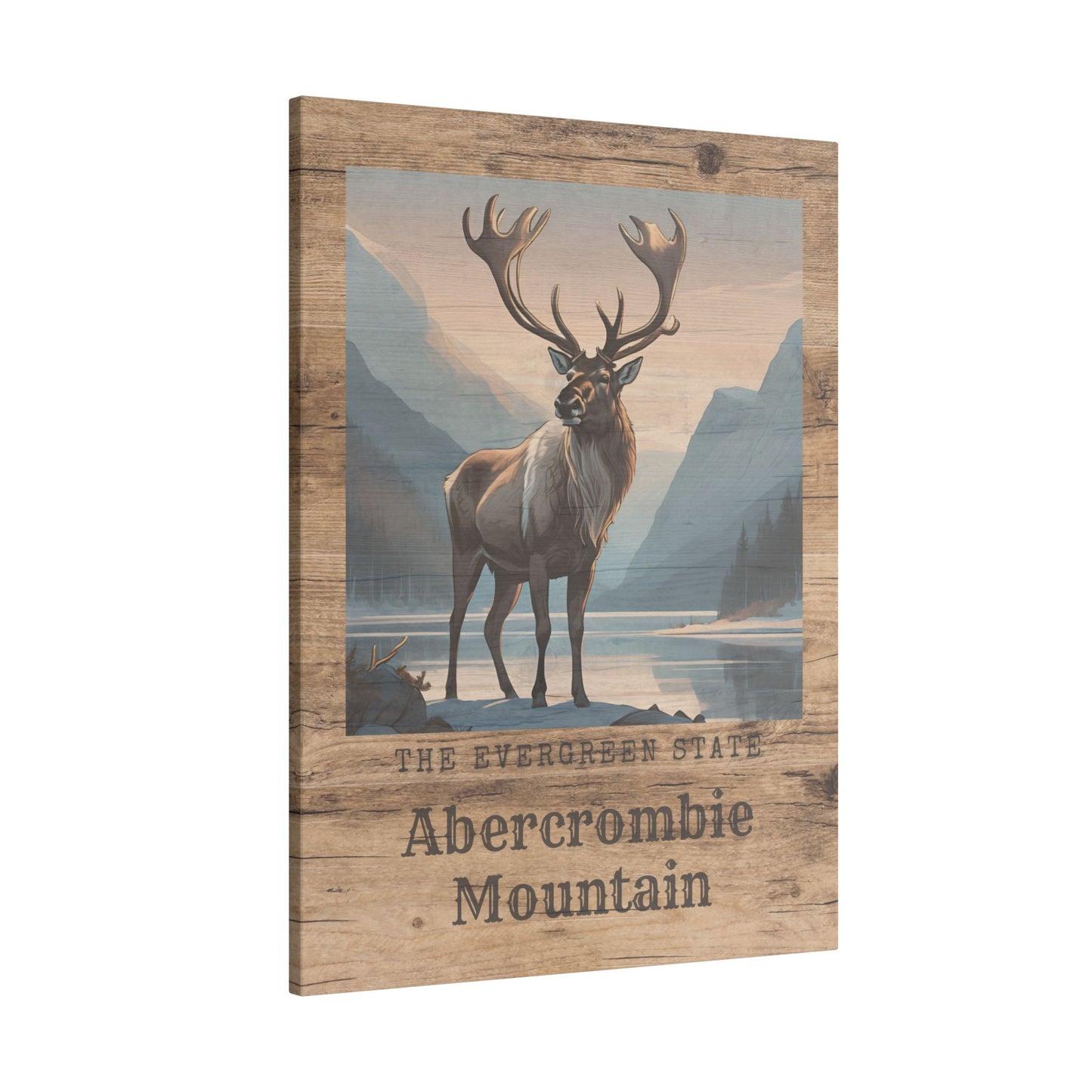 Canvas Print - Abercrombie Mountain Wall Decor