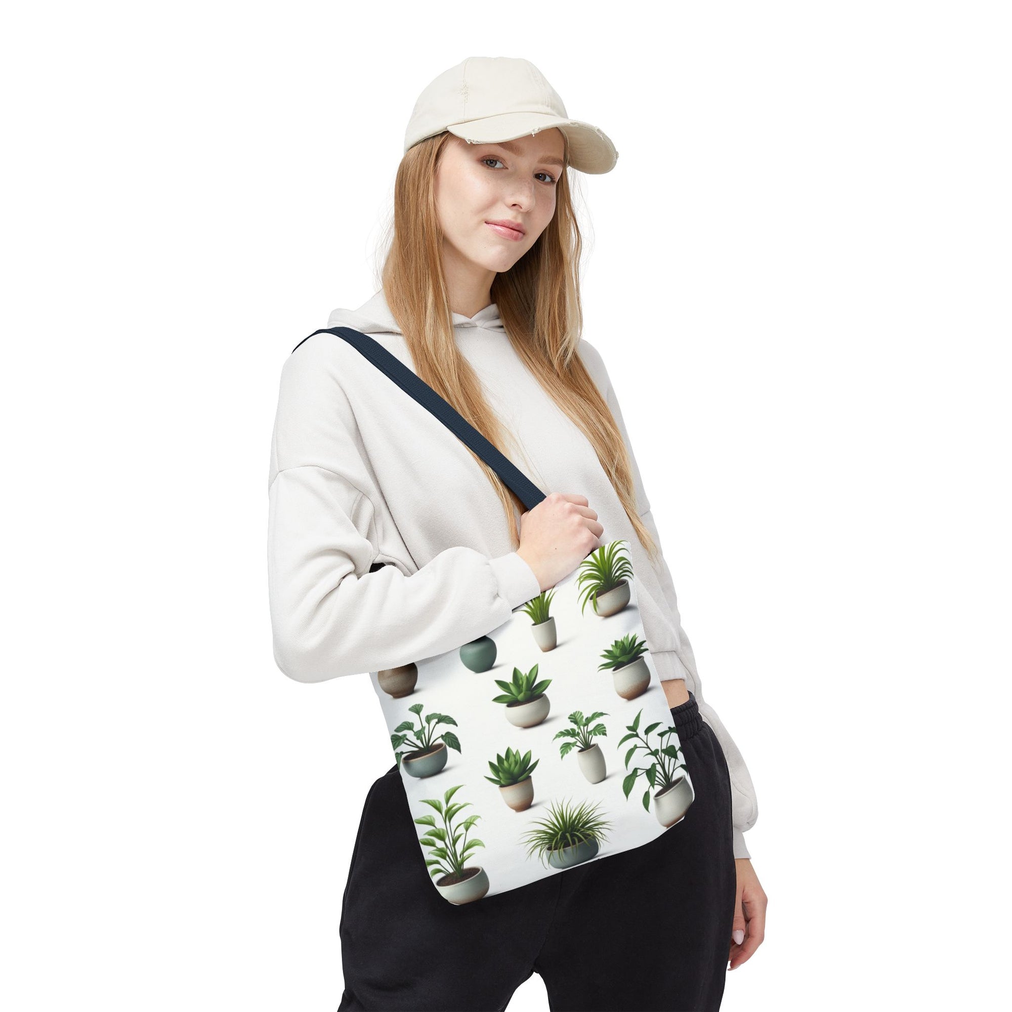 Positive Energy Succulents Tote Bag